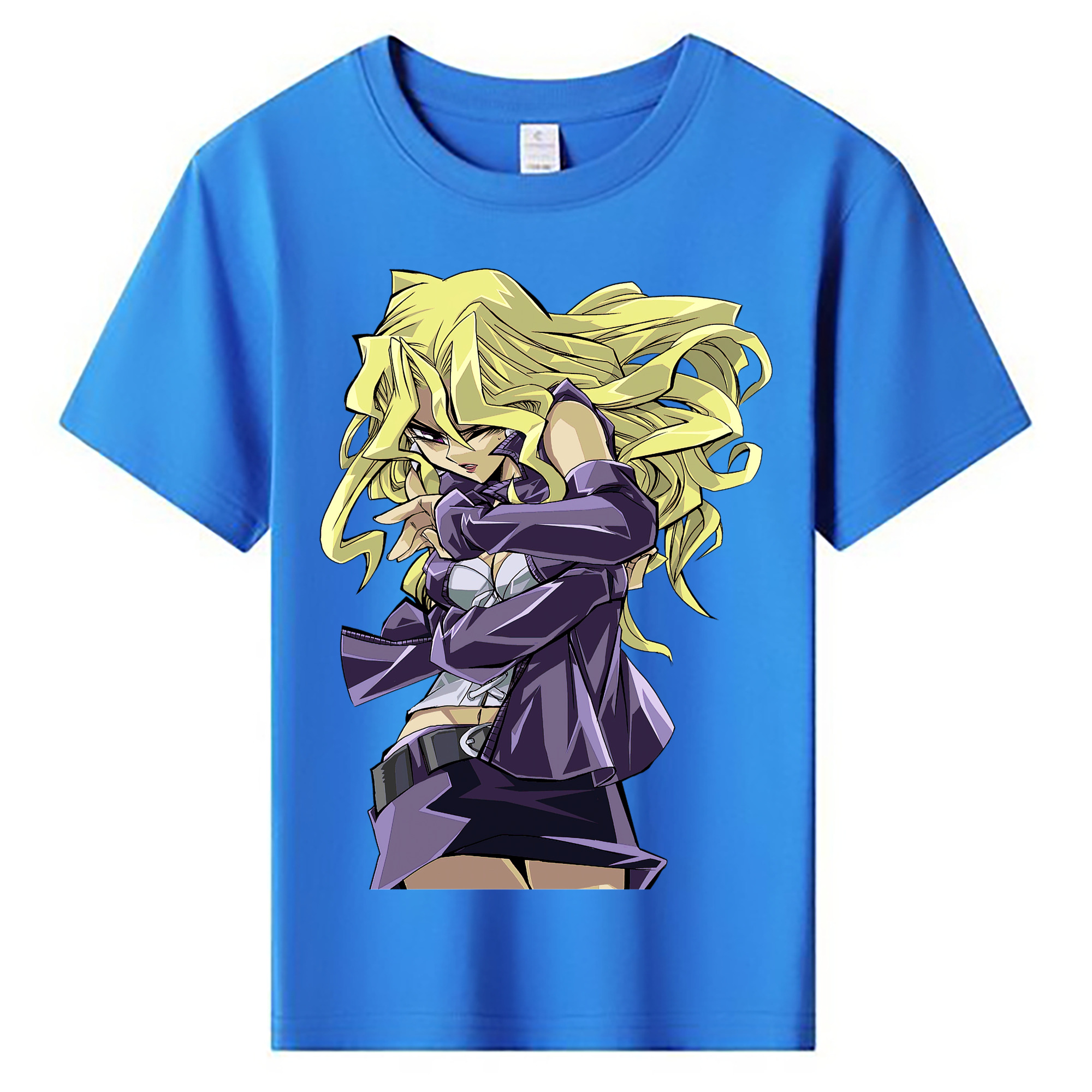 （画像用） 遊☆戯☆王 Yu-Gi-Oh! 綿100％キッズTシャツ（フロントプリント）